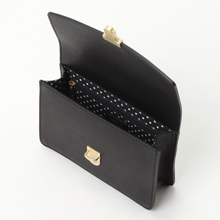 アニエスべー agnes b ボディバッグ alice ボディバッグ ブラック