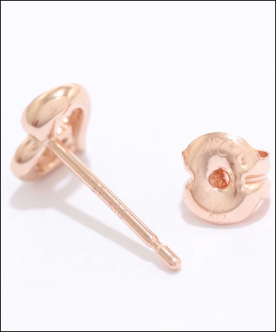 ヨンドシー 4℃ K10ピンクゴールドダイヤモンドピアス ブランド 正規品