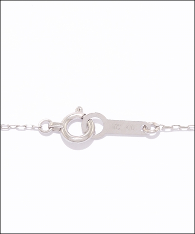４℃ K10ホワイトゴールド ネックレス 12月誕生石 4℃｜【12月誕生石】K10ホワイトゴールド ネックレス | Rakuten