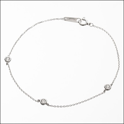 ヨンドシー ４℃ Ｋ１０ホワイトゴールドブレスレット ブランド 正規品 新品 ギフト プレゼント 人気 おすすめ 誕生日 記念日 クリスマス 送料無料 ラッピング無料
