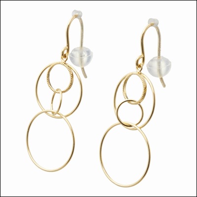 ４℃　ヨンドシー K10イエローゴールドピアスの通販は 25,760円