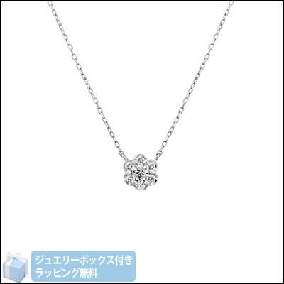 ヨンドシー 4℃ K10ホワイトゴールド ネックレス ブランド 正規品 新品