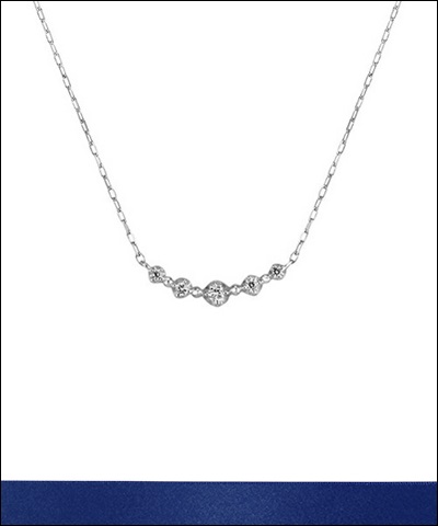 4℃ ヨンドシー K10ホワイトゴールドネックレス ネックレス 4℃ ヨンドシー K10ホワイトゴールドネックレス ネックレス