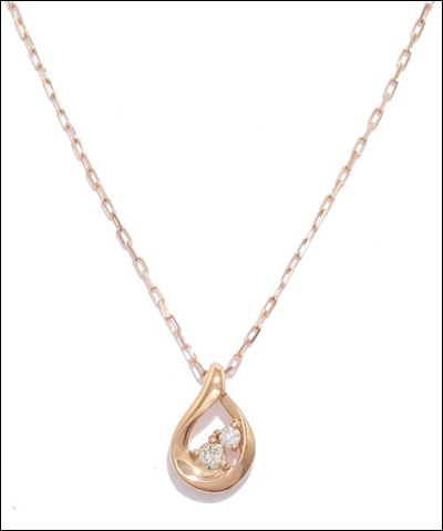 ４℃　ヨンドシー K10ピンクゴールドネックレス 33,748円