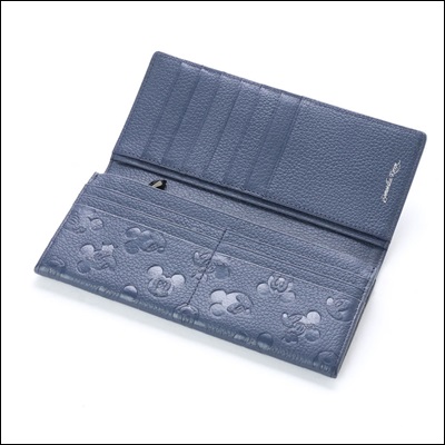 サマンサキングズ ディズニーコレクション ミッキー かぶせ長財布 ネイビーの通販はau Pay マーケット Clover Leaf クローバーリーフ