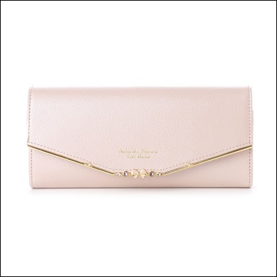 サマンサタバサ プチチョイス リボンバー金具シリーズ 長財布 ピンクベージュの通販はau Pay マーケット Clover Leaf クローバーリーフ