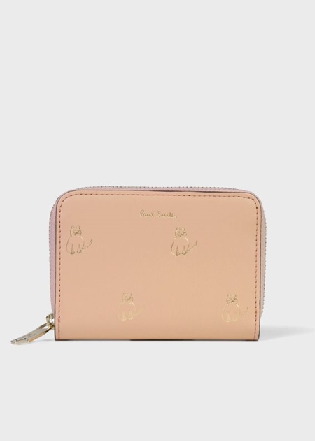 即納 Paul ポールスミス パスケース キャットドゥードゥル パスケース ピンク Paul Smith ブランド 正規品 新品 ギフト プレゼント 人気 おすすめ 誕生日 記念日 クリスマス 送料無料 ラッピング無料