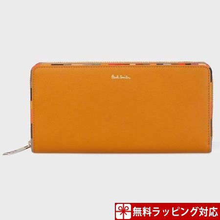 卸し売り購入 ポールスミス 財布 Smith Paul イエロー スワールトリム 長財布 レディース その他財布