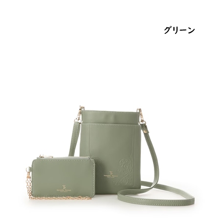 サマンサタバサプチチョイス Samantha Thavasa Petit Choice スマホショルダー 財布 フラワー型押し フラグメントケース付き ブランド 正規品 新品 ギフト プレゼント 人気 おすすめ 誕生日 記念日 クリスマス 送料無料 ラッピング無料_6