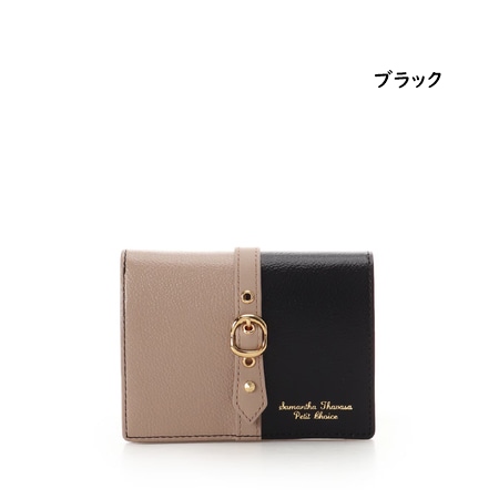 サマンサタバサプチチョイス Samantha Thavasa Petit Choice 財布 折財布 バイカラーフロントベルト 二つ折り財布 ブランド 正規品 新品 ギフト プレゼント 人気 おすすめ 誕生日 記念日 クリスマス 送料無料 ラッピング無料_1
