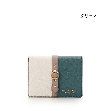 サマンサタバサプチチョイス Samantha Thavasa Petit Choice 財布 折財布 バイカラーフロントベルト 二つ折り財布 ブランド 正規品 新品 ギフト プレゼント 人気 おすすめ 誕生日 記念日 クリスマス 送料無料 ラッピング無料_6