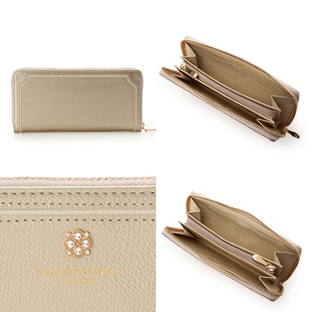 サマンサタバサプチチョイス Samantha Thavasa Petit Choice 財布 長財布 センタービジュー ラウンドジップ ブランド 正規品 新品 ギフト プレゼント 人気 おすすめ 誕生日 記念日 クリスマス 送料無料 ラッピング無料_6