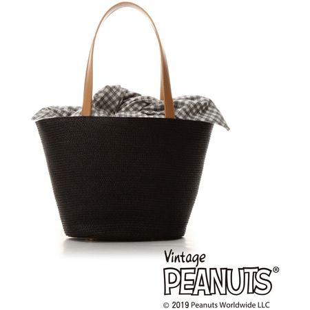 サマンサタバサ バッグ ハンドバッグ スヌーピーカゴバッグ ブラック Samantha Thavasa Deluxeの通販はau Pay マーケット Clover Leaf クローバーリーフ