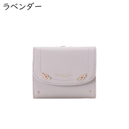 サマンサタバサプチチョイス Samantha Thavasa Petit Choice 折財布 フラワーパール ミニ財布 がま口 レディース ブランド 正規品 新品 ギフト プレゼント 人気 おすすめ 誕生日 記念日 クリスマス 送料無料 ラッピング無料_3