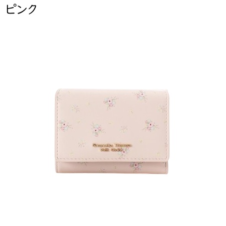 サマンサタバサプチチョイス Samantha Thavasa Petit Choice ミニ財布 フラワーコレクション 折財布 コンパクト 花柄 レディース ブランド 正規品 新品 ギフト プレゼント 人気 おすすめ 誕生日 記念日 クリスマス 送料無料 ラッピング無料_2