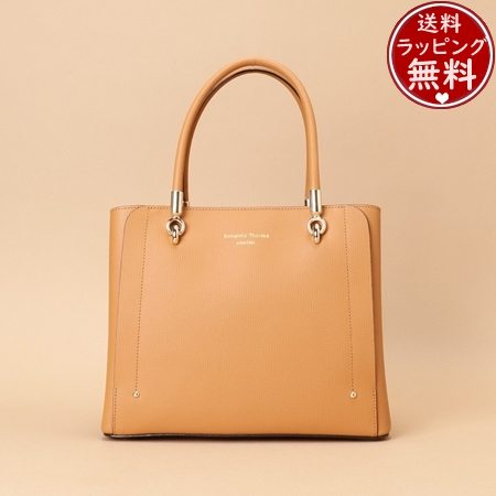 サマンサタバサ Samantha Thavasa トートバッグ 新色 アベクトワ レザースクエアトートバッグ 小サイズ キャメル ブランド 正規品 新品 ギフト プレゼント 人気 おすすめ 誕生日 記念日 クリスマス 送料無料 ラッピング無料
