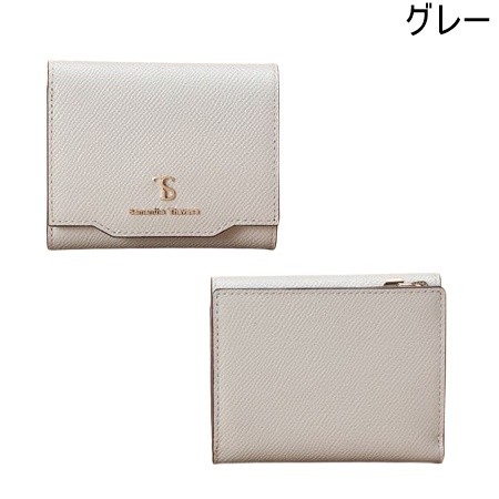 サマンサタバサ Samantha Thavasa 財布 折財布 シンプルラメ 三つ折り財布  ブランド 正規品 新品 ギフト プレゼント 人気 おすすめ 誕生日 記念日 クリスマス 送料無料 ラッピング無料_2