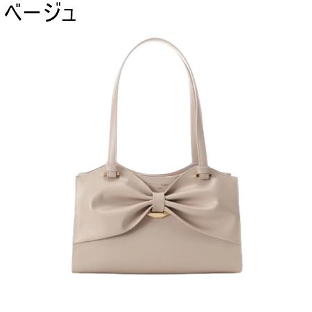 サマンサタバサ Samantha Thavasa ドレープリボンレザートートバッグ