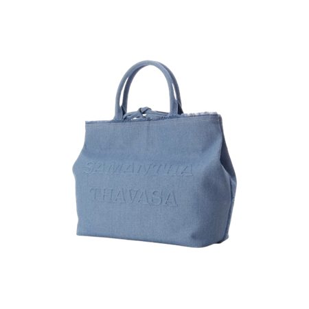 サマンサタバサ Samantha Thavasa ハンドバッグ デニム リングムラ糸 A4 ロゴ レディース ブランド 正規品 新品 ギフト プレゼント 人気 おすすめ 誕生日 記念日 クリスマス 送料無料 ラッピング無料_7