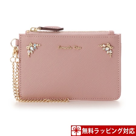 サマンサタバサ キーケース ビジュー付き ピンク Samantha Vegaの通販はau Pay マーケット Clover Leaf クローバーリーフ