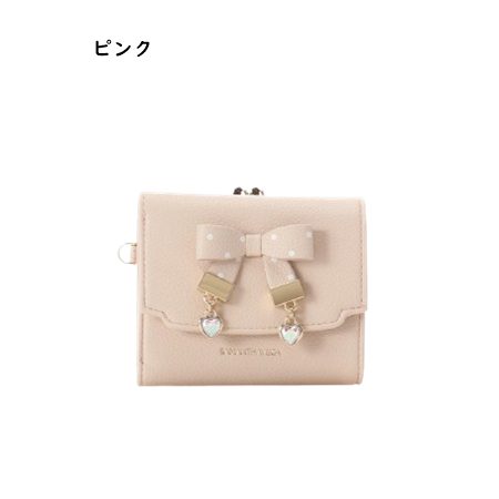 サマンサベガ Samantha Vega 折財布 ハート ドット がま口 ビジュー レディース ブランド 正規品 新品 ギフト プレゼント 人気 おすすめ 誕生日 記念日 クリスマス 送料無料 ラッピング無料_2