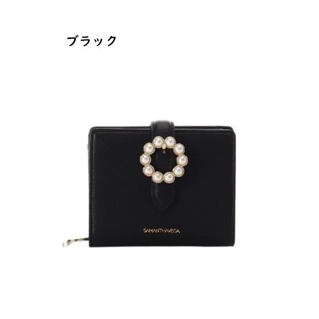 サマンサベガ Samantha Vega 折財布 サークル パール コンパクト レディース ブランド 正規品 新品 ギフト プレゼント 人気 おすすめ 誕生日 記念日 クリスマス 送料無料 ラッピング無料_4