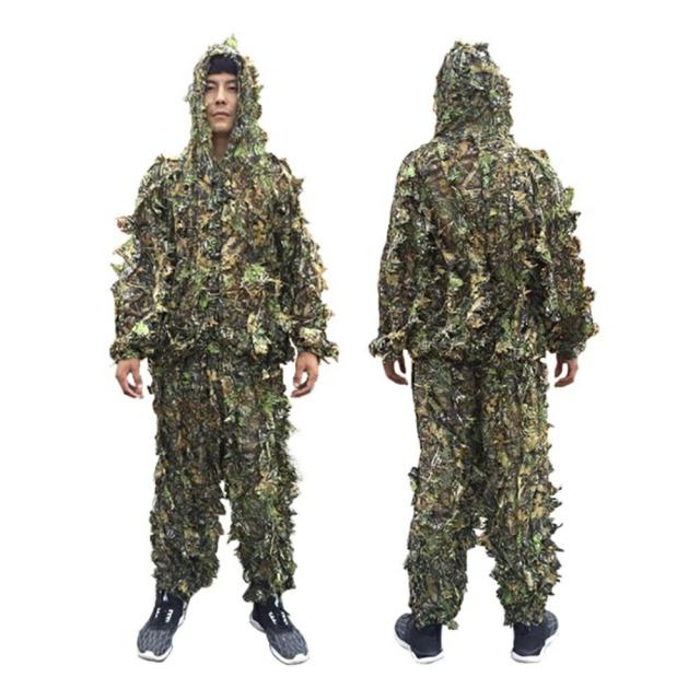 コスプレ サバゲー ギリースーツ 戦闘服 上下セット 　ハロウィン仮装 【送料無料】《代引き・日時指定・同梱不可》