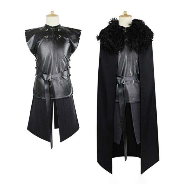 コスプレ 暗黒騎士 戦士 マント レザー 鎧 衣装 漆黒 仮装 衣装  ハロウィン　 【送料無料】《代引き・日時指定・同梱不可》