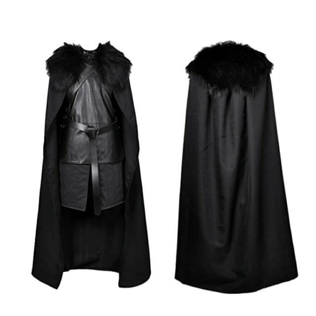 コスプレ 暗黒騎士 戦士 マント レザー 鎧 衣装 漆黒 仮装 衣装  ハロウィン　 【送料無料】《代引き・日時指定・同梱不可》