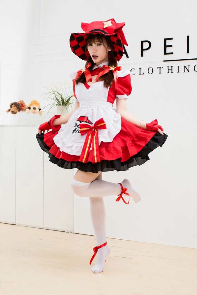 コスプレ メイド服 アイドル風 コスプレ衣装 ハロウィン仮装 【送料