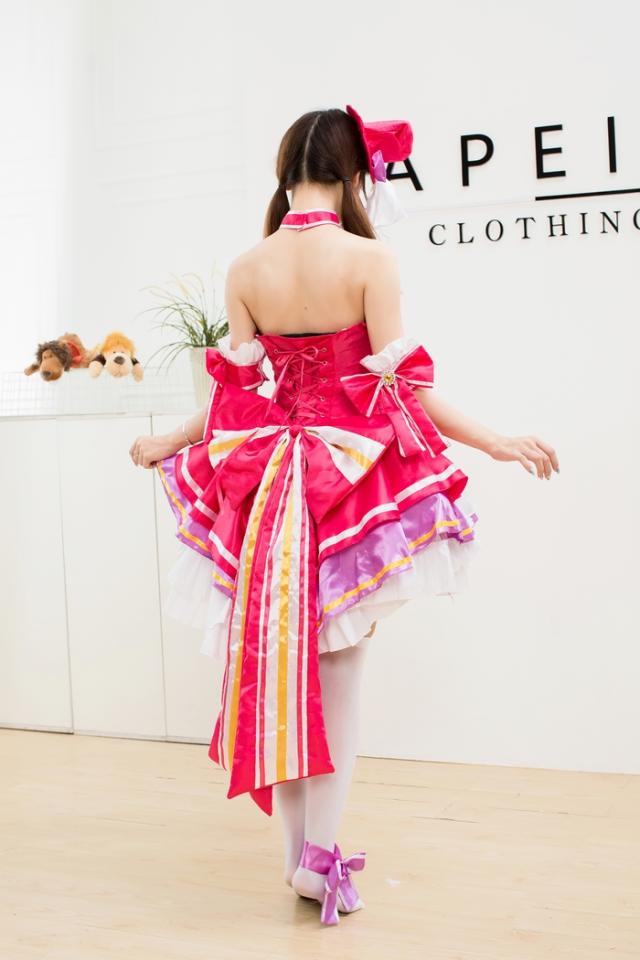 コスプレ チェリーピンクワンピース アイドル風 コスプレ衣装