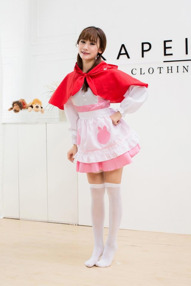 コスプレ 赤ずきん メイド服 アイドル風 コスプレ衣装