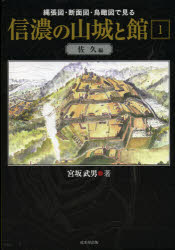 縄張図・断面図・鳥瞰図で見る信濃の山城と館　1　佐久編　宮坂武男/著