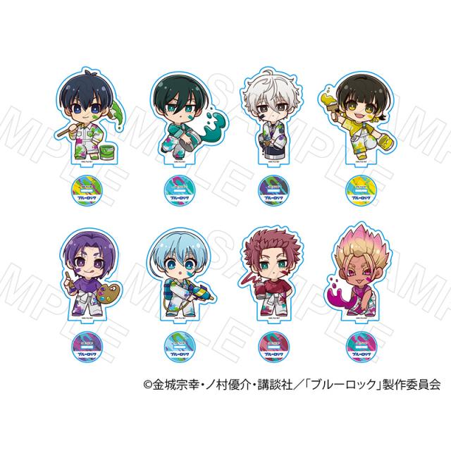 【 07/10 発送予定】 TVアニメ『ブルーロック』 ペイントVer アクリルスタンド コンプリートセット ※セット販売 グッズ