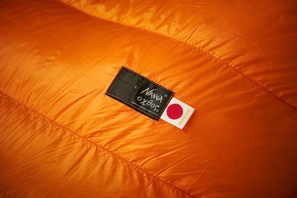 ロング】NANGA×oxtos スウェルバッグ380【シュラフ/寝袋/ダウン/撥水