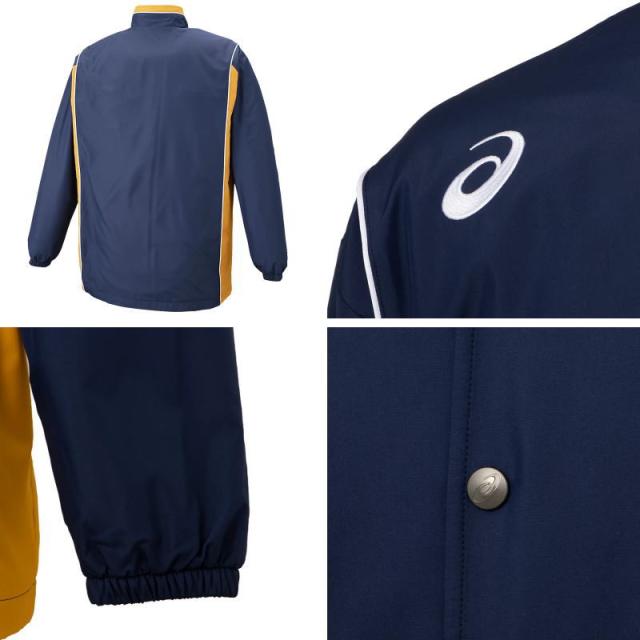 アシックス ウインドブレーカー 上下 メンズ ジュニア レディース