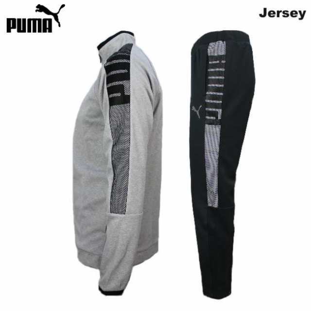 プーマ ジャージ 上下 メンズ トレーニングウェア 4カラー 吸汗速乾 上下セット Puma 人気 おすすめ ビッグロゴの通販はau Pay マーケット スポーツ島