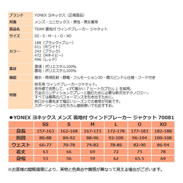 送料無料 新品 日本製 YONEX ユニセックス グローブ S ネイビーブルー