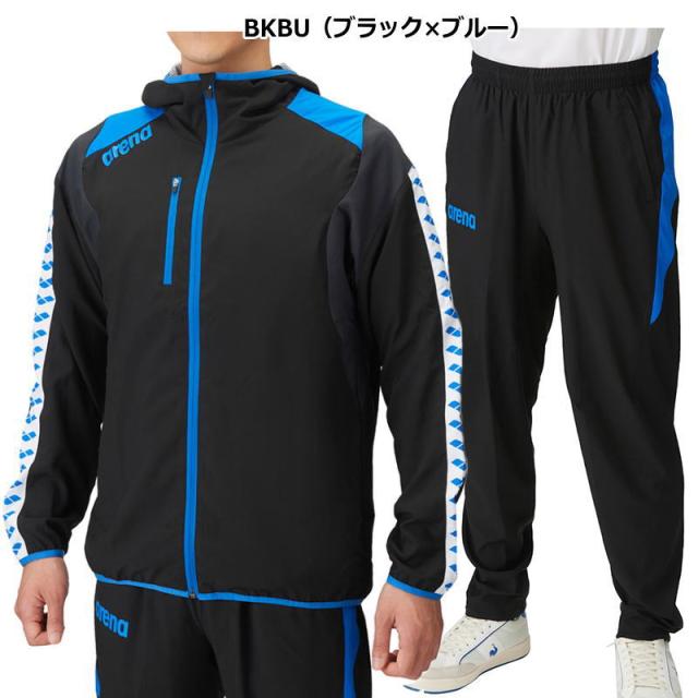 アリーナ ジャージ 上下 メンズ クロスジャージ 水泳 ASS4JKU001