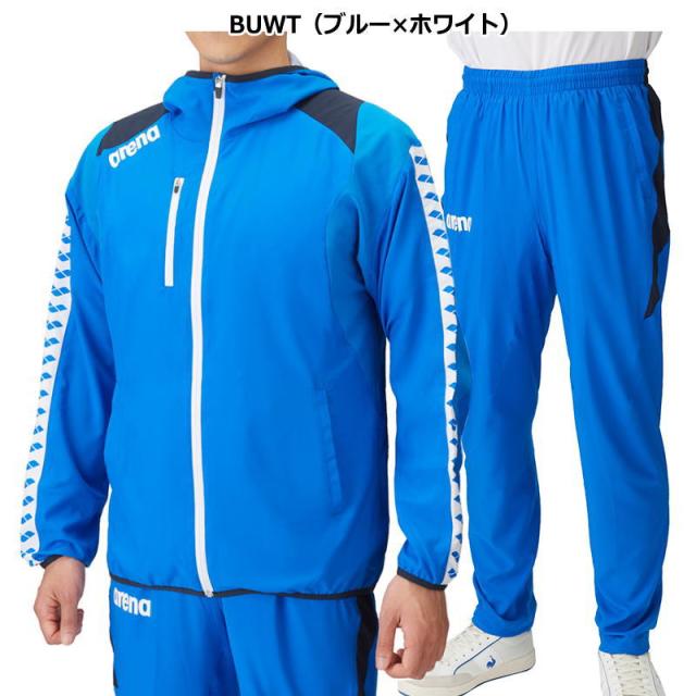 アリーナ ジャージ 上下 メンズ クロスジャージ 水泳 ASS4JKU001