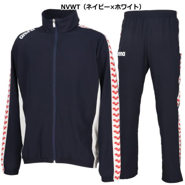 arena アリーナ　トレーニングウェア　上下セット アリーナ ジャージ 上下 メンズ クロスジャージ 水泳 ASS4JKU003