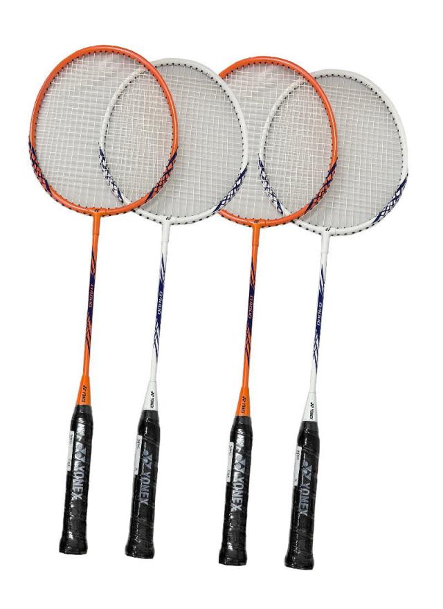 バドミントンラケット4本セット じんば)Babolat X-Feel バドミントン