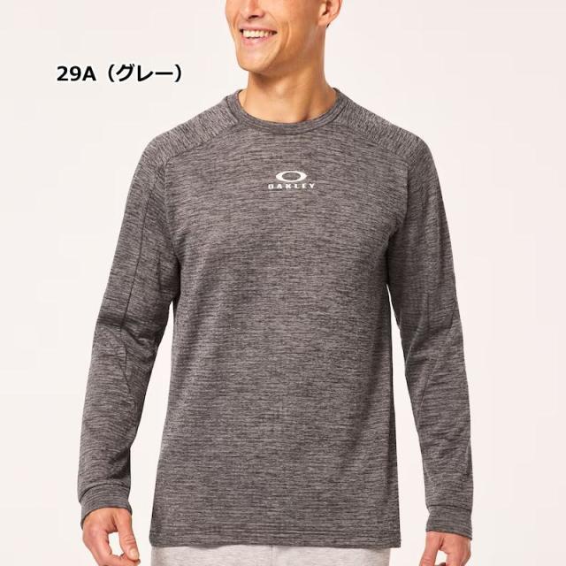 オークリー Tシャツ メンズ トレーニングウェア シャツ 長袖