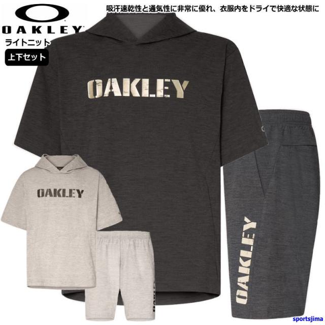 オークリー ニットシャツ 半袖 ハーフパンツ 上下 メンズ トレーニングウェア 野球 上下セット 軽量 FOA406364 FOA406382 OAKLEYの通販は 9,817円