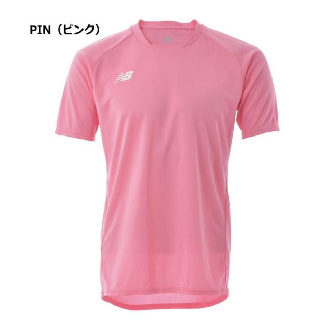 ニューバランス サッカー ゲームシャツ メンズ Tシャツ 吸汗速乾