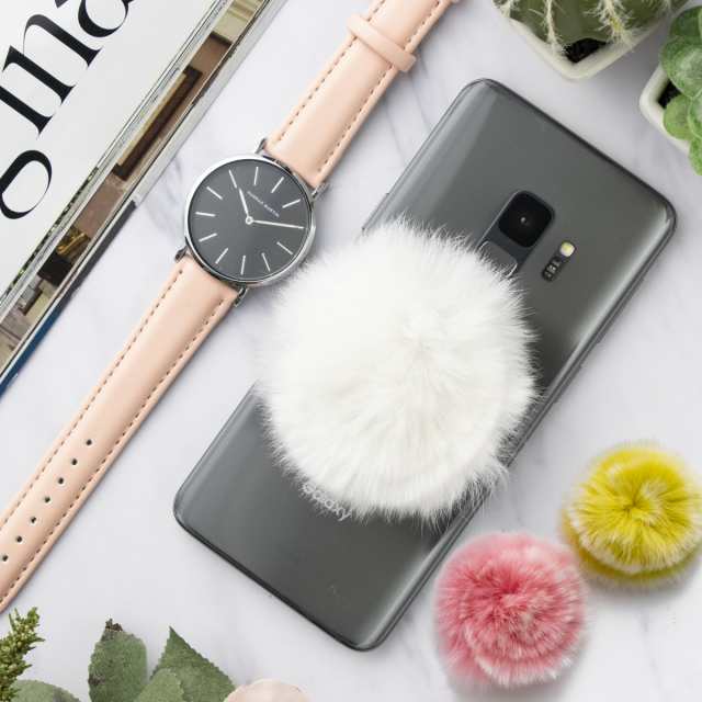 スマホリング ジョイグリップ ふわふわ 落下防止 スマホグリップ 人気 おしゃれ かわいい ファー スマホホールド ふわふわ Griptok グリの通販はau Pay マーケット X Mall