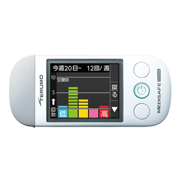 テルモ TERUMOメディセーフフィットスマイル 【本体のみ】 自己検査用グルコース測定器 血糖値測定[高度管理医療機器]_3
