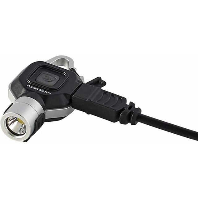 STREAMLIGHT ストリームライト ポケットメイトUSB シルバー アクセサリーライト 照明 LED USB充電式 超小型 コンパクト ハンズフリー ・_3