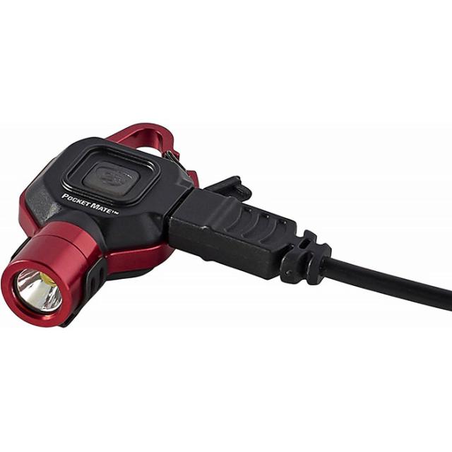 STREAMLIGHT ストリームライト ポケットメイトUSB レッド アクセサリーライト 照明 LED USB充電式 超小型 コンパクト ハンズフリー 携・_2