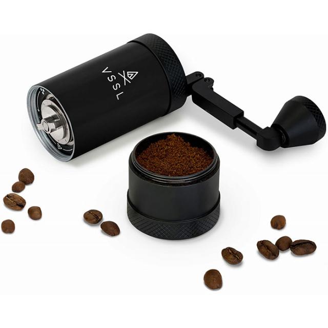 VSSL ベセル ジャバ ハンドコーヒーグラインダー ブラック コーヒーミル 珈琲 豆挽き ハンディ 登山 トレッキング ハイキング キャンプ_4
